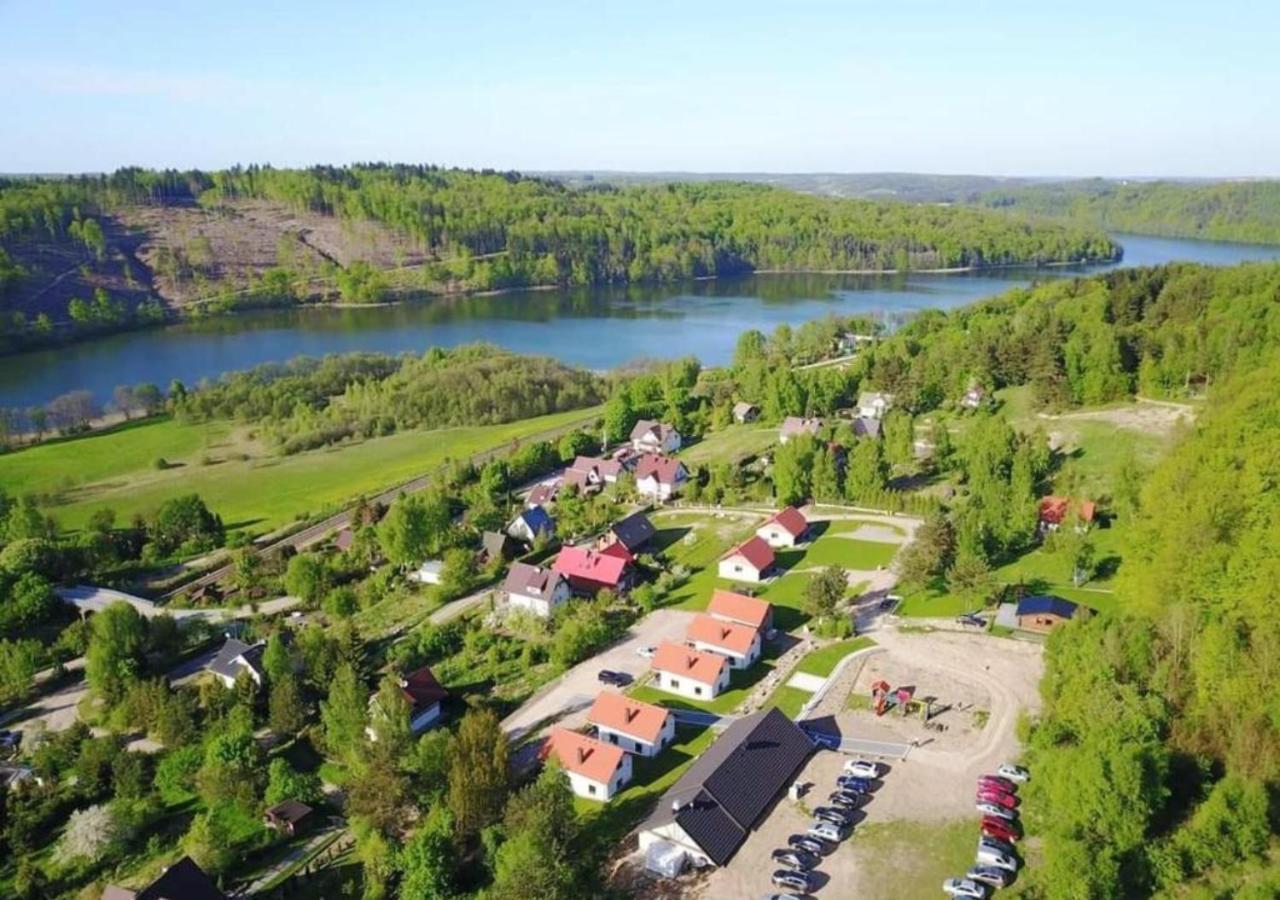 Malinowe Wzgorze Domki 60 M2 Z Balia Na Wylacznosc Krzeszna Extérieur photo